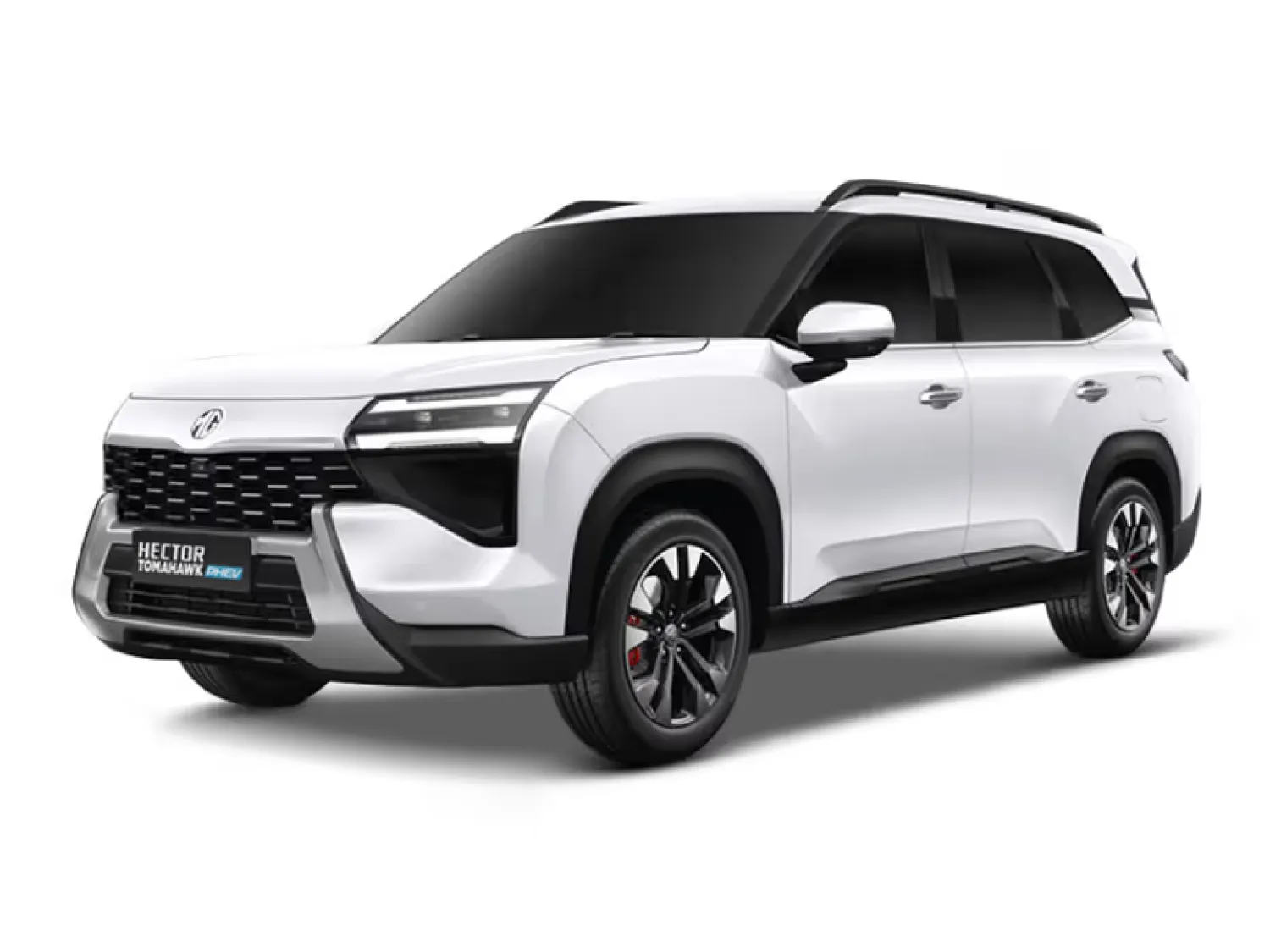 MG Hector Tomahawk PHEV Pearl White